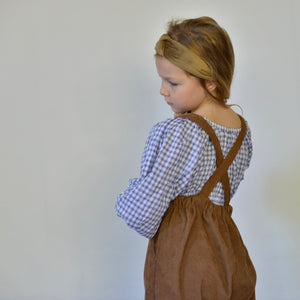 Greta Overalls - Wood Forest Brown