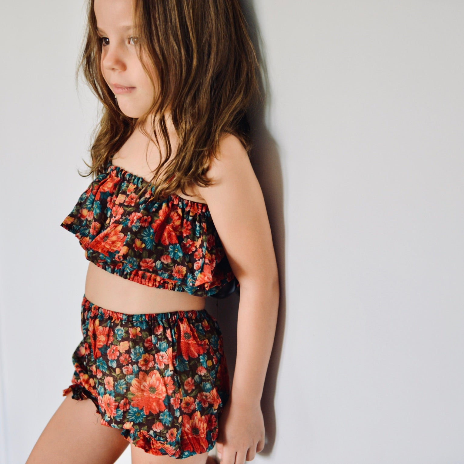 Chloe Crop Top - Floral